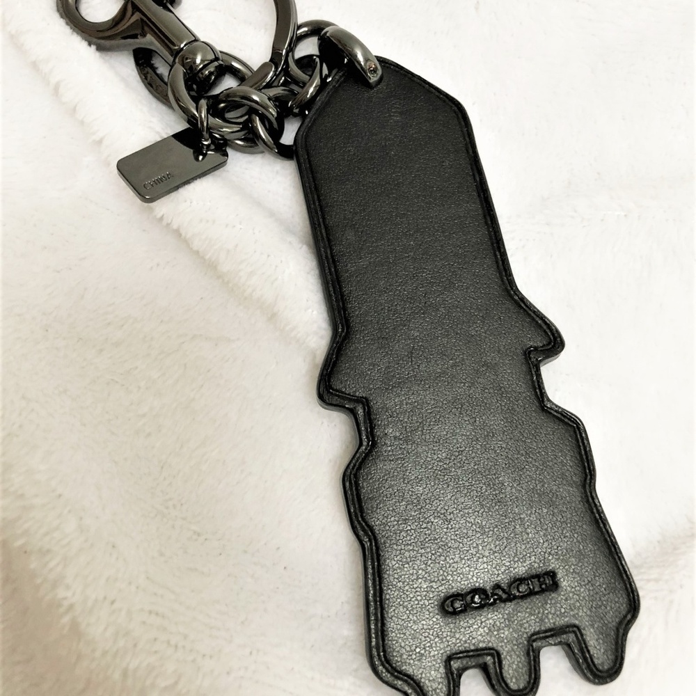 SOLD ~ Coach Embroidered Retro Rocket Charm/Fob/Key ring - Picture 2 of 3